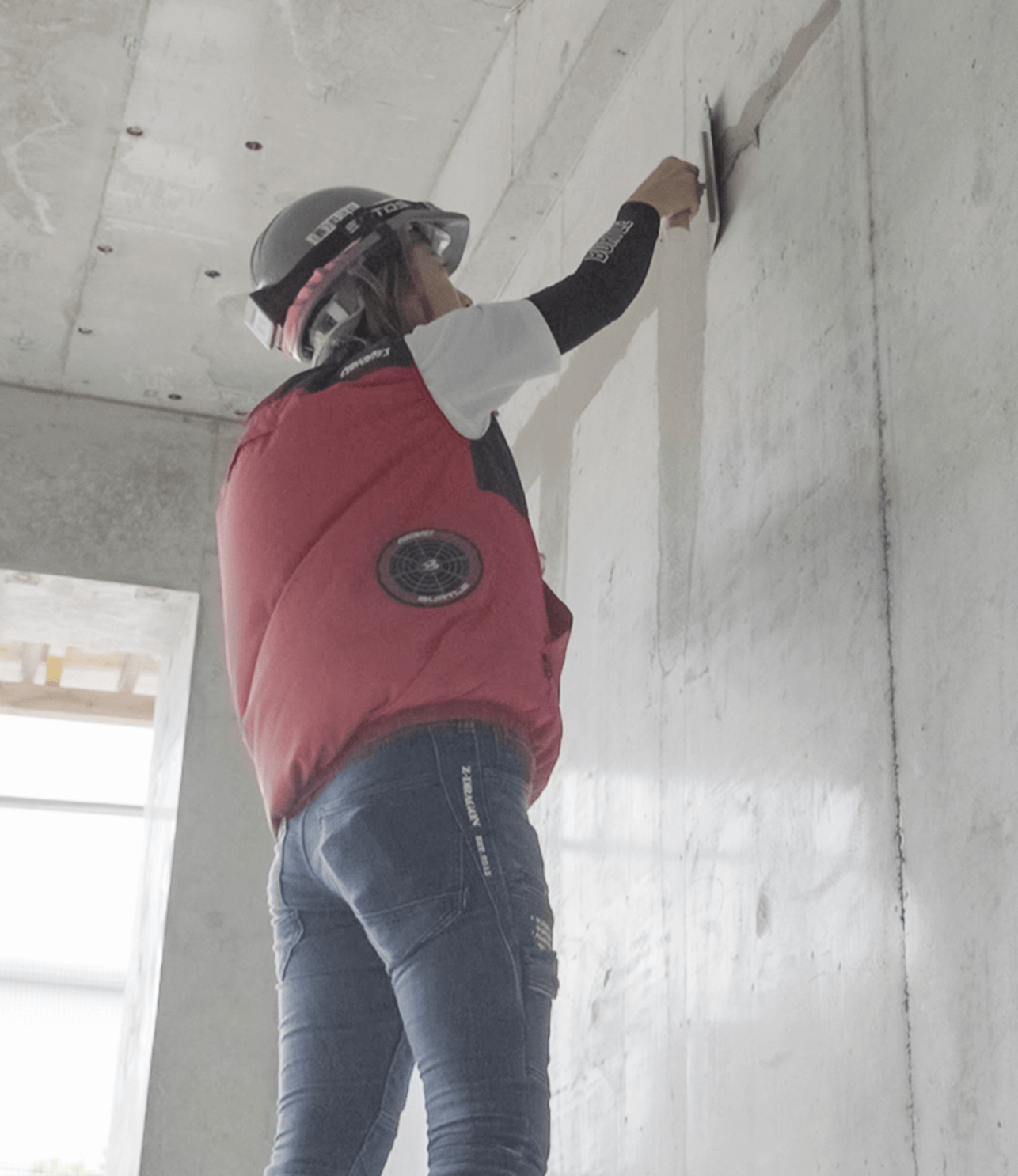 左官工事の写真