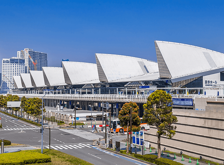パシフィコ横浜 展示ホール 外観
